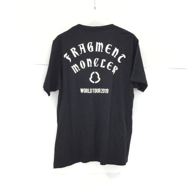 MONCLER モンクレール　Tシャツ　メンズ　ジーニアス　19SS　FRAGMENT HIROSHI FUJIWARA　サイズL　タグあり【CDAH5056】_画像2