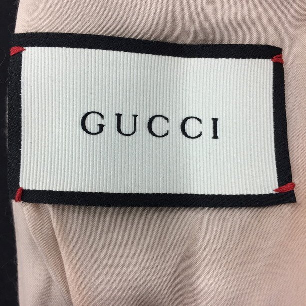 GUCCI　グッチ　ジャケット　7-58R　黒色【CDAJ5019】_画像4