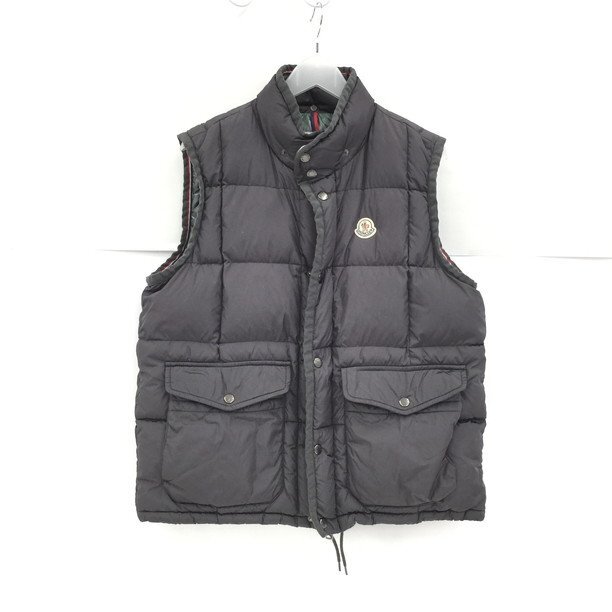 MONCLER モンクレール TAPAJOS ダウンベスト 黒色 02091433050054155 ZIND1000475 サイズ5【CDAQ5046】の画像1