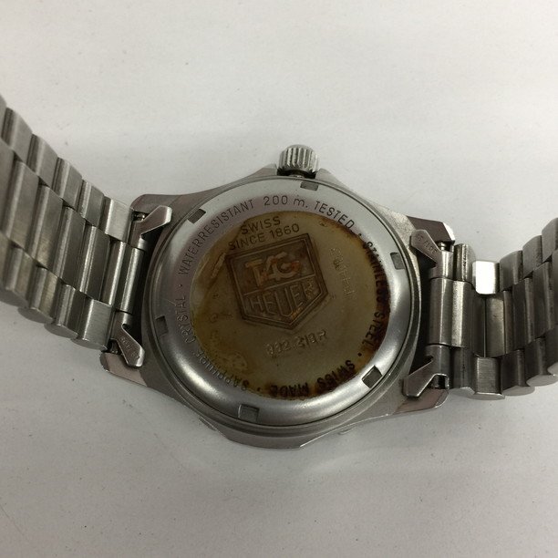 TAGHEUER タグホイヤー 腕時計 プロフェッショナル 962.213Ｒ SS クオーツ【CDAT8006】の画像5