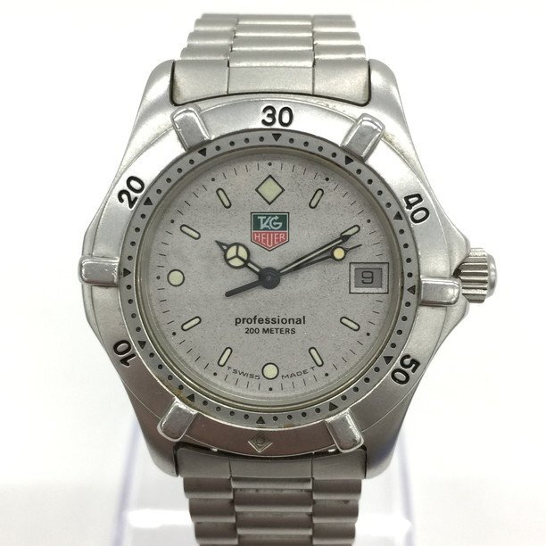TAGHEUER タグホイヤー 腕時計 プロフェッショナル 962.213Ｒ SS クオーツ【CDAT8006】の画像1