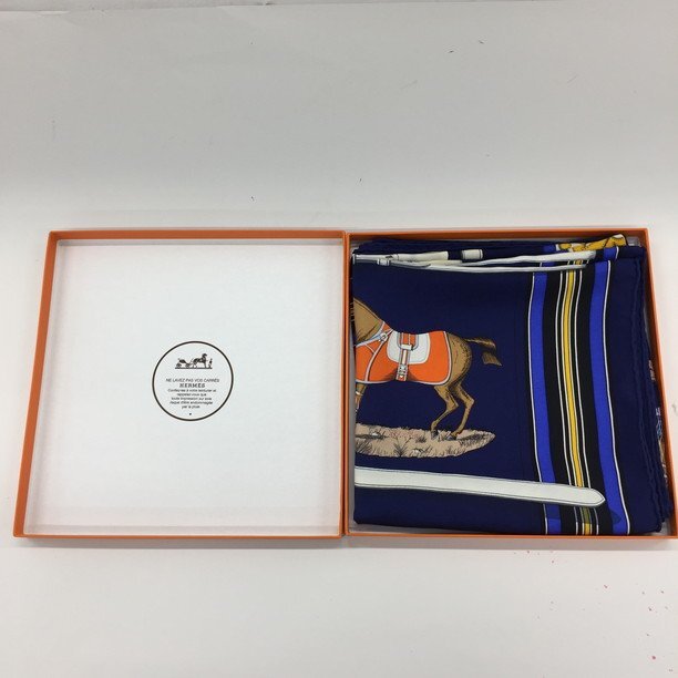 HERMES エルメス スカーフ カレ90 ORGAUPHONE【CDBA1003】_画像8