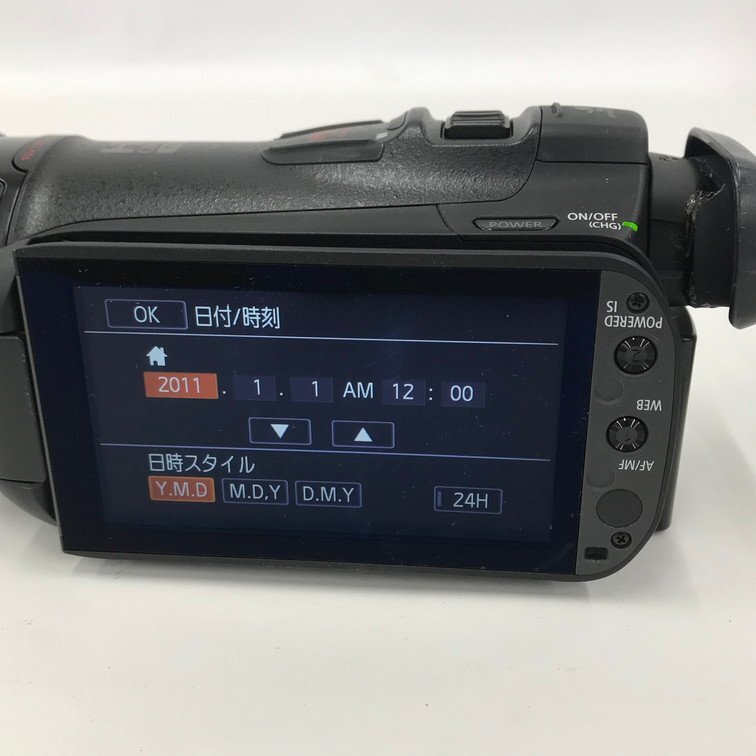 Canon キヤノン　デジタルビデオカメラ　iVIS HF G10　ケース入り【CCBD5010】_画像8