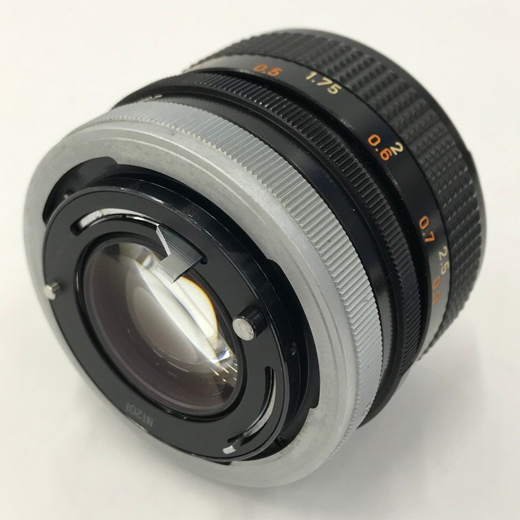 Canon キヤノン　高級単焦点カメラレンズ　FD 50mm 1:1.4 S.S.C【CCBD5026】_画像2
