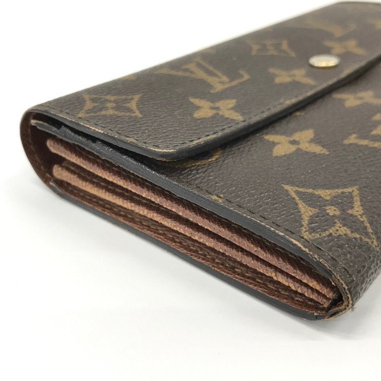 LOUIS VUITTON ルイヴィトン 長財布 モノグラム ポルトフォイユ サラ M61734/M10057【CCBC6038】_画像3