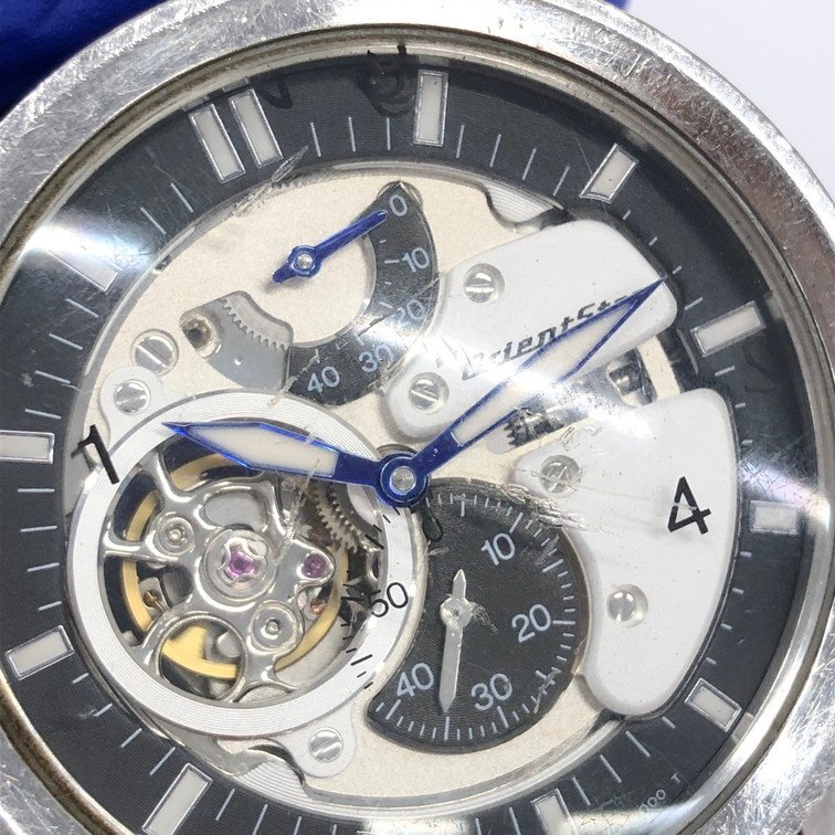 ORIENT オリエント 腕時計 銀色 稼働品 オリエントスター 890060【CCBE6006】の画像9