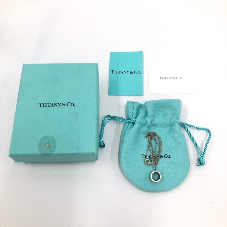 TIFFANY&Co. ティファニー アトラス ネックレス 925 総重量2.4ｇ 箱・袋付き【CCBE3051】の画像6