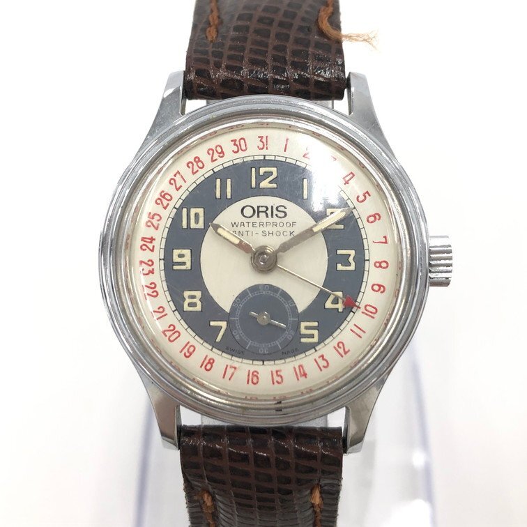 ORIS オリス ポインターデイト スモセコ 6651 不動【CCBE3015】の画像1