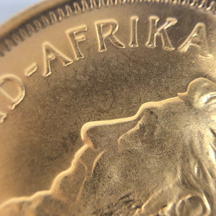 K22 南アフリカ クルーガーランド金貨 1/4oz 4点 おまとめ 総重量33.9ｇ【CCBC6032】の画像8