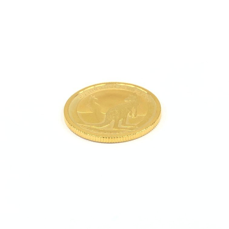 K24IG オーストラリア カンガルー金貨 1/10oz 総重量3.1ｇ【CCBC6025】の画像3