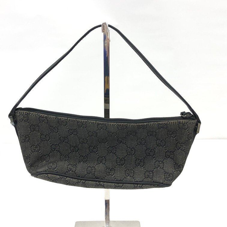 GUCCI グッチ ポーチ GG 黒 07198 2123【CDAA6044】_画像2