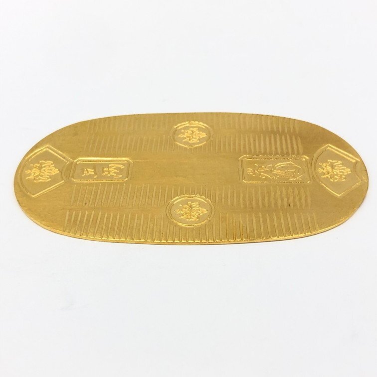 K24 純金 1000刻印 小判 米寿 37.5g【CCBB6021】の画像3