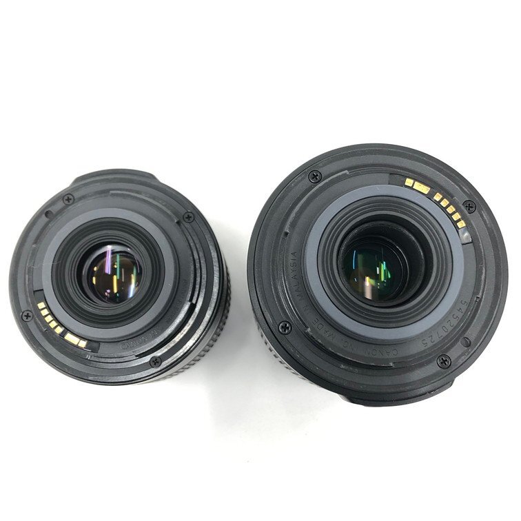 Canon キヤノン EOS Kiss X3 ＋EF-S 18－55mm 1：3.5-5.6 ＋EF-S 55-250mm 1.4-5.6 通電〇 説明書・バッグ付き【CDAA4020】_画像8