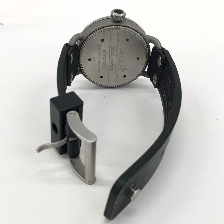 NIXON ニクソン 腕時計 不動品 オクトーバー 13D【CDAA7027】の画像4