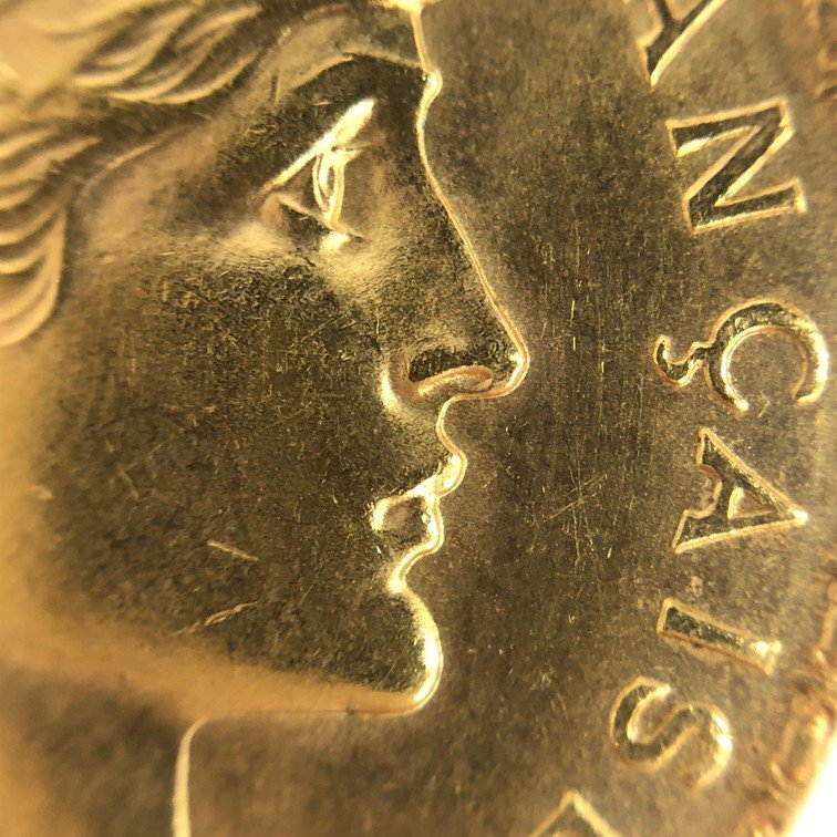 K21.6 フランス マリアンヌ金貨 6.4g 20フラン【CCBB6004】の画像4