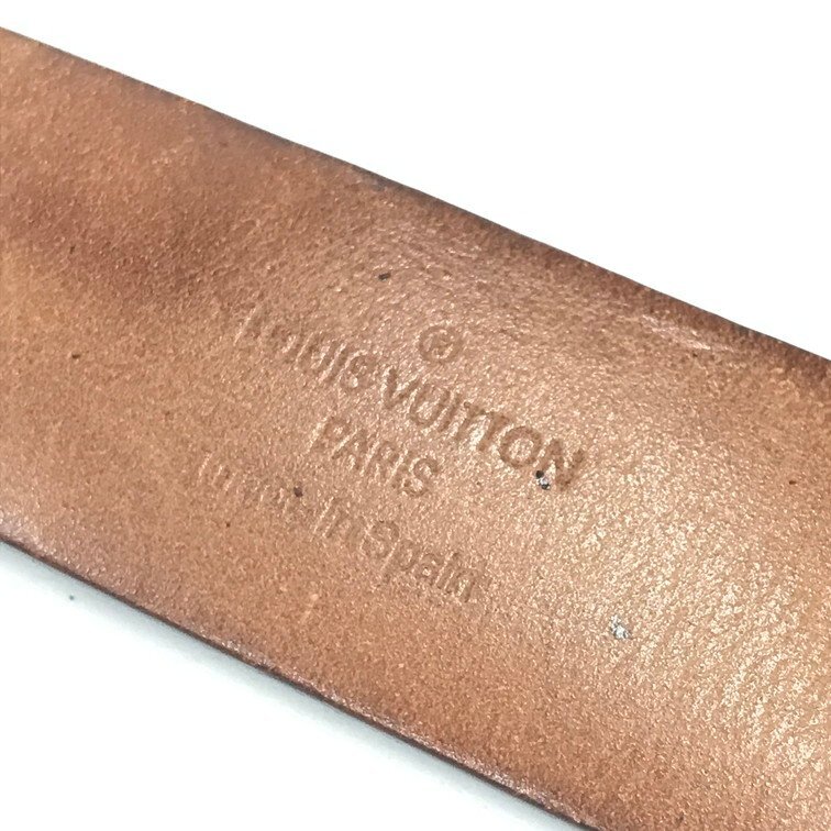 Louis Vuitton ルイヴィトン ダミエ サンチュールキャレ ベルト M6803/LB0041【CDAC5031】の画像7