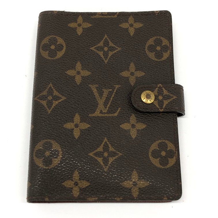 LOUIS VUITTON ルイヴィトン 手帳カバー モノグラム アジェンダPM R20005/CA0011【CDAC6040】_画像1