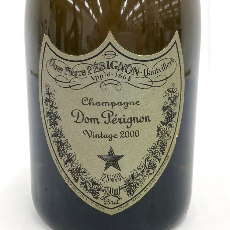 DOM PERIGNON ドン・ペリニヨン ヴィンテージ2000 シャンパン 750ml 12.5% 未開栓 国外酒【CDAE3041】_画像2