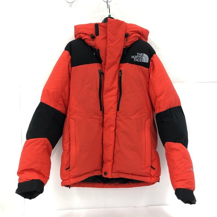 THE NORTH FACE ノースフェイス ナイロン ダウンジャケット赤 ND92240【CDAE5023】の画像1