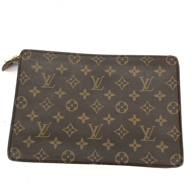 Louis Vuitton ルイヴィトン セカンドバッグ モノグラム ポシェットオム M51795/TH1921【CDAE0002】の画像1