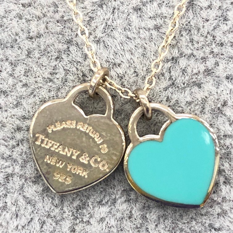 信頼への信頼 Tiffany&co. 箱あり【CDAE7045】 2.6g 925 ネックレス リターントゥ ティファニー リターントゥティファニー