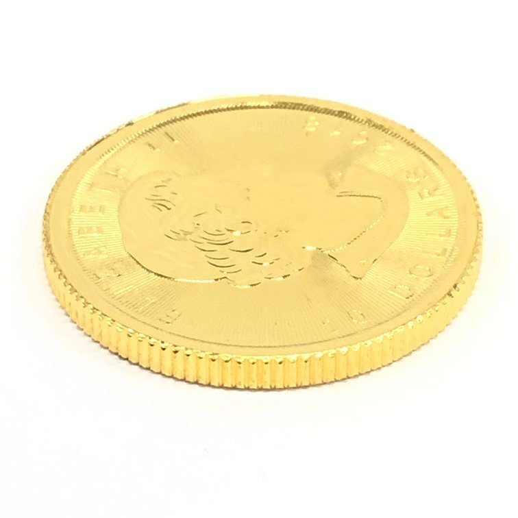 K24IG カナダ メイプルリーフ金貨 1/4oz 2018 総重量7.7g【CDAH7081】の画像8