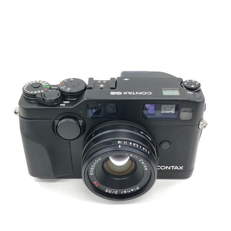 KYOCERA/CONTAX　京セラ コンタックス　CONTAX G2 + Carl Zeiss Planar T* 35/2　Black　通電未確認【CDAI1029】