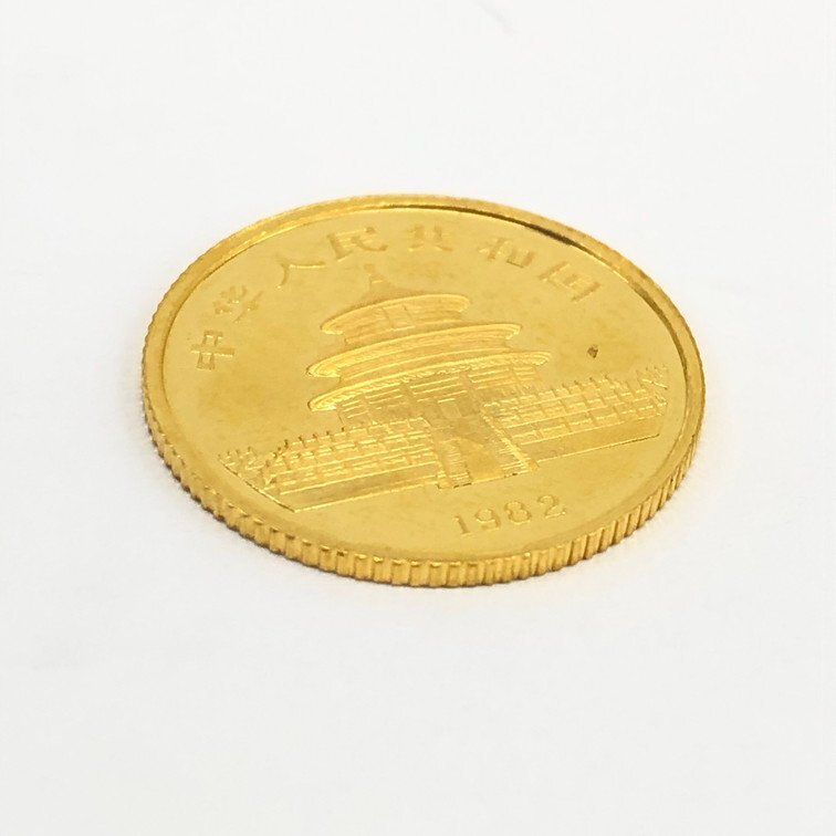 K24 金貨幣 中国 パンダ金貨 重量3.1g【CDAC7031】の画像6