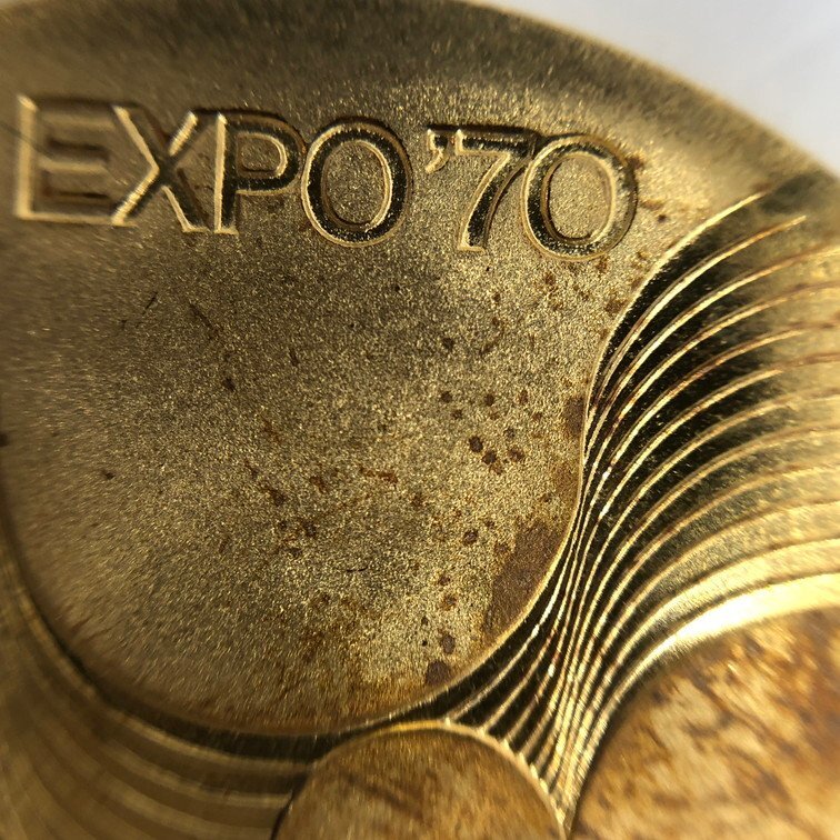 K18　EXPO70　日本万国博覧会記念　金メダル　750刻印　総重量13.4g【CDAH7071】_画像6