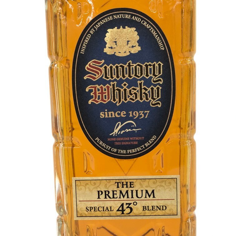 SUNTORY サントリー 角 THE PREMIUN ウィスキー 700ml 43% 未開栓 国内酒【CDAH3012】※東京都内限定発送※_画像3