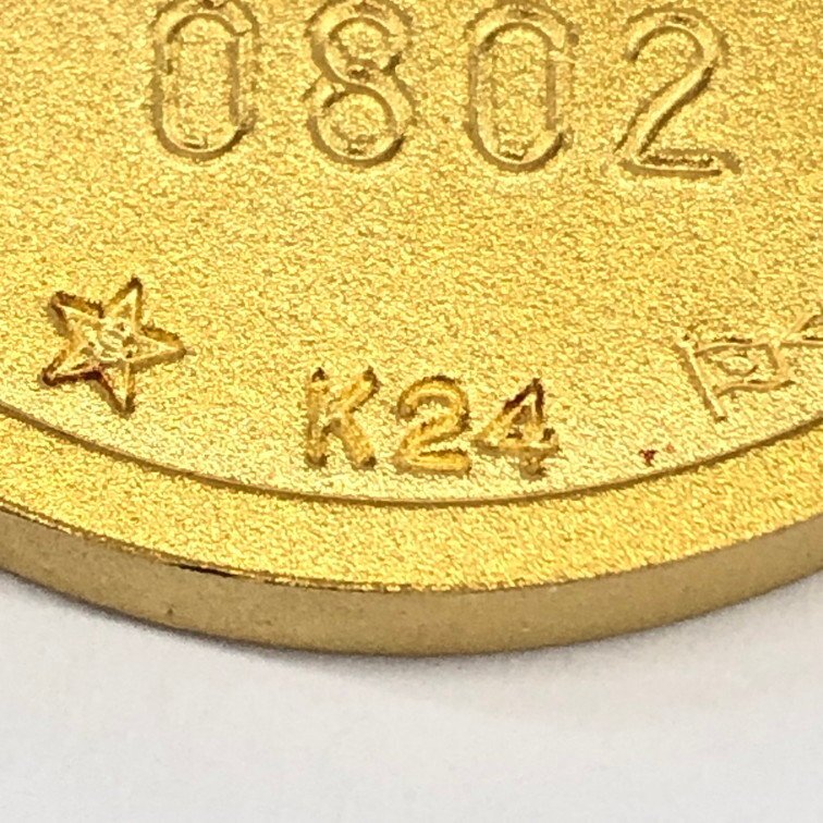 K24 純金メダル ペンタくん 1000刻印 総重量70.7g【CDAB9055】の画像4
