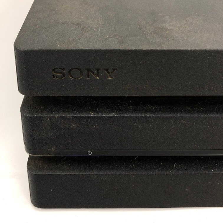 SONY ソニー PlayStation4 Pro 本体　CUH-7100B B01 ジェット・ブラック コントローラー付き 初期化済【CDAI1022】_画像5