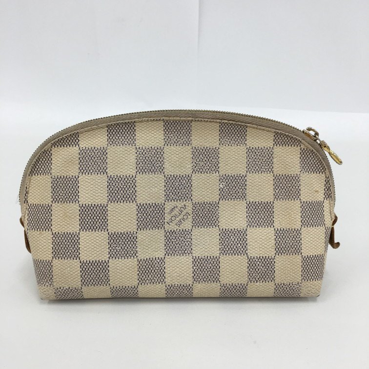LOUIS VUITTON ルイヴィトン ダミエ・アズール ポシェット・コスメティック ポーチ N60024【CDAI4080】の画像2