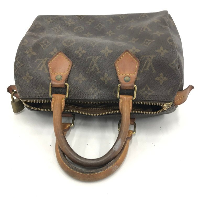 LOUIS VUITTON ルイ ヴィトン モノグラム スピーディ25 M41528/SP0925【CDAI2029】の画像3