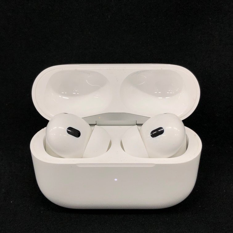 Apple アップル　AirPods Pro エアポッズプロ　MTJV3J/A　モデル名A3047 A3048 A2968　第2世代　ペアリング解除済　箱入り【CDAI1027】_画像2