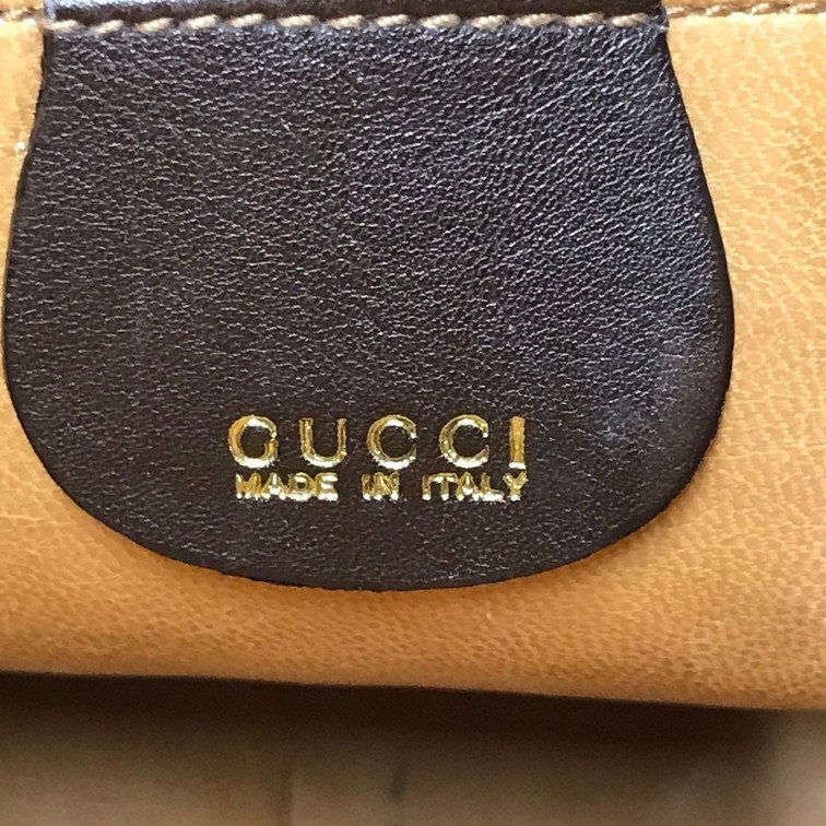 GUCCI グッチ バンブー ショルダーバッグ 001・0166・1638【CDAI2027】_画像7