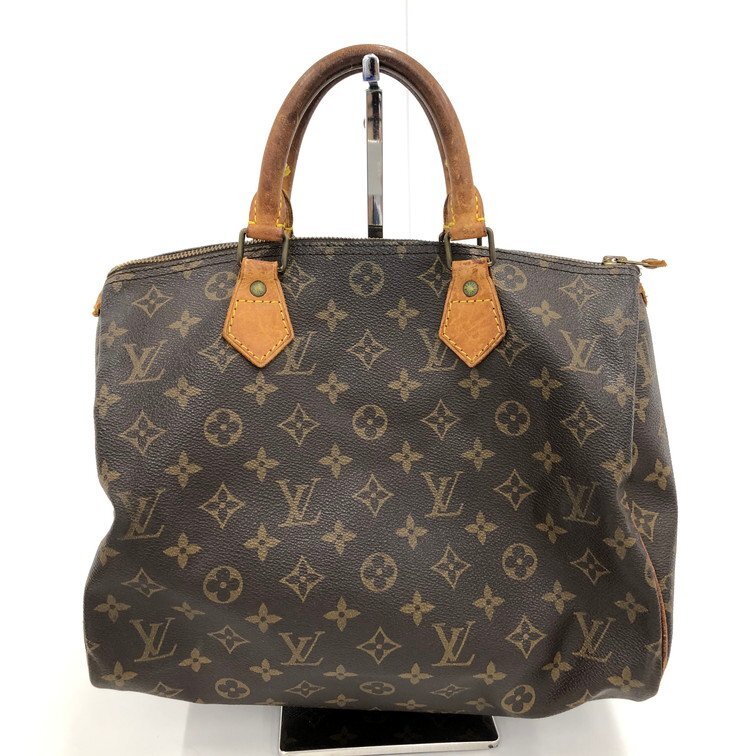 LOUIS VUITTON ルイ・ヴィトン モノグラム スピーディ30 M41526 VI0960 ボストンバッグ【CDAJ3023】の画像1