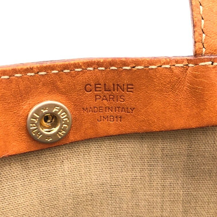 CELINE　セリーヌ　マカダム　トートバッグ【CDAJ3015】_画像7