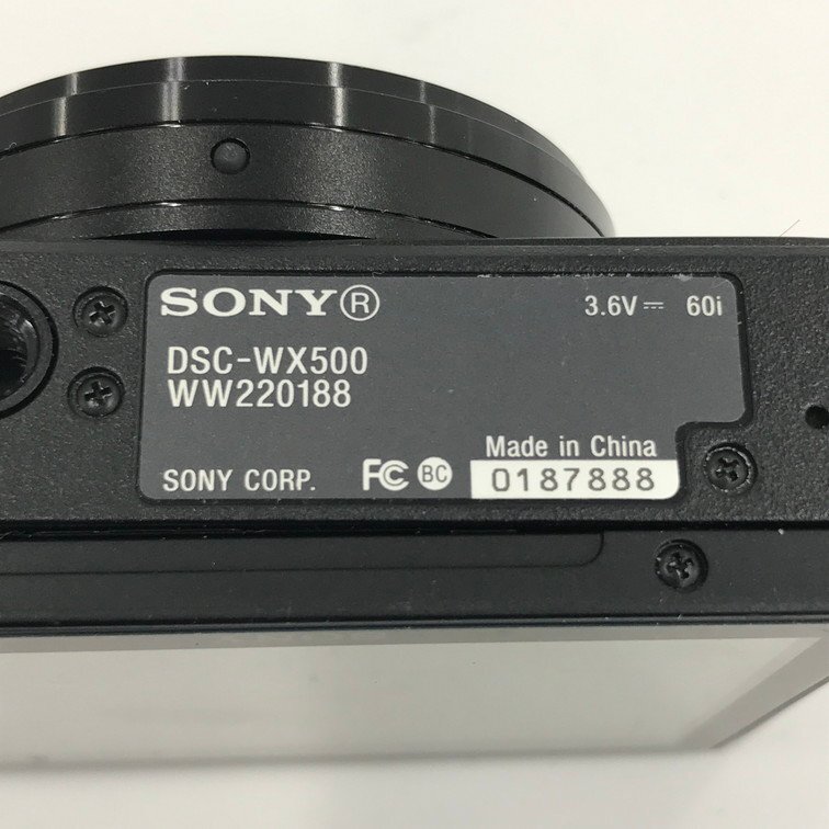 SONY ソニー Cyber-shot DSC-WX500 通電未確認【CDAJ2011】の画像5