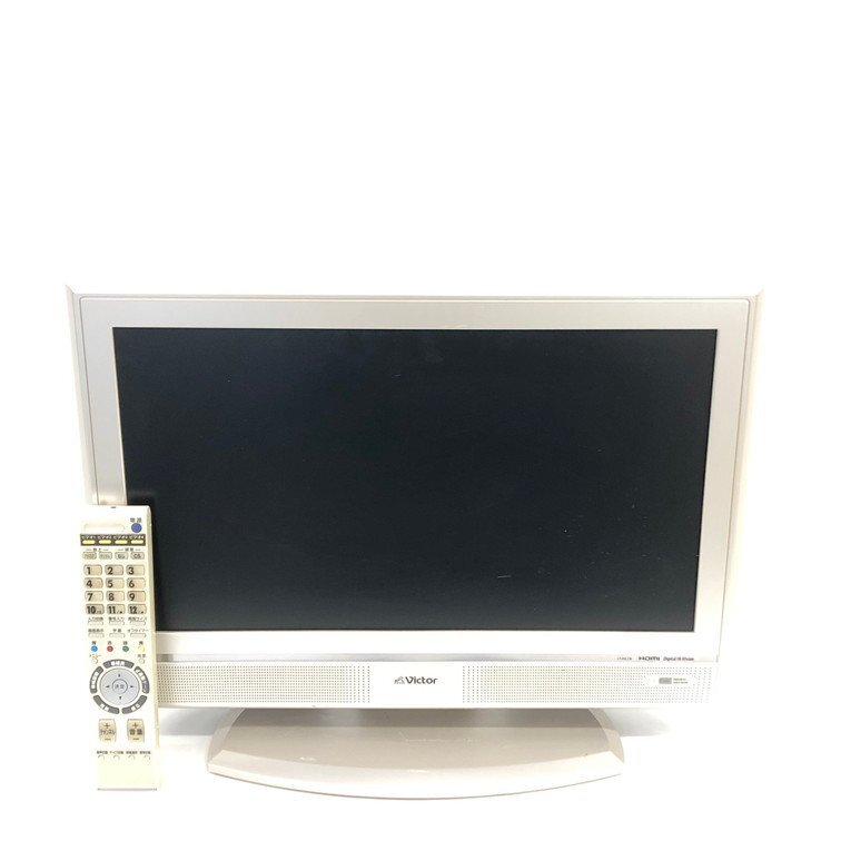 Victor ビクター LT-20LC8-S型 20V型 液晶テレビ リモコン付属 通電○【CDAK1011】の画像1