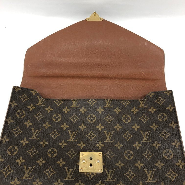 LOUIS VUITTON ルイヴィトン モノグラム セルヴィエット・コンセイエ M53331/SR0092 ビジネスバッグ【CDAK6001】_画像6