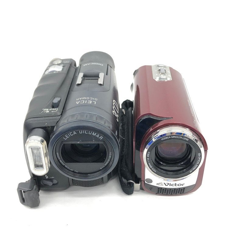 ビデオカメラ おまとめセット SONY DCR-PC1 / SONY CCD-RV100 / Panasonic NV-GS200 / JVC GZ-MG330 他【CDAK1017】の画像5