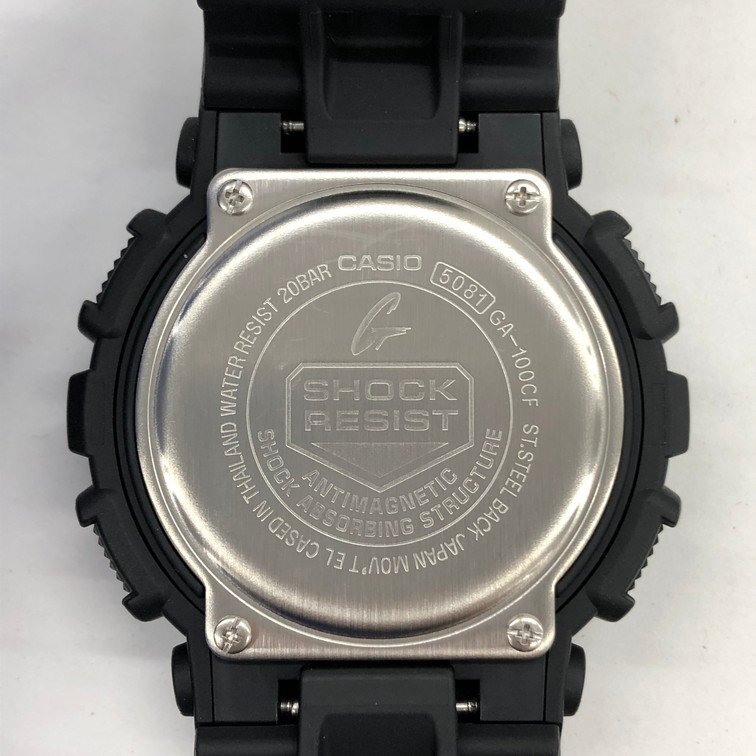 CASIO カシオ G-SHOCK GA-100C 箱付【CDAL1018】_画像4