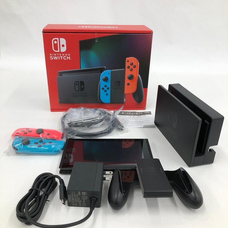 ニンテンドースイッチ　本体HAC-001/その他付属品/箱あり【CDAL0021】_画像1