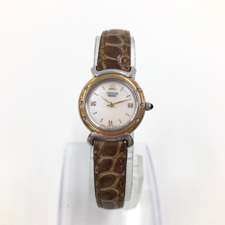 SEIKO セイコー CREDOR クレドール 腕時計 1E70-2A40 4D0254 稼動【CDAL3050】の画像2