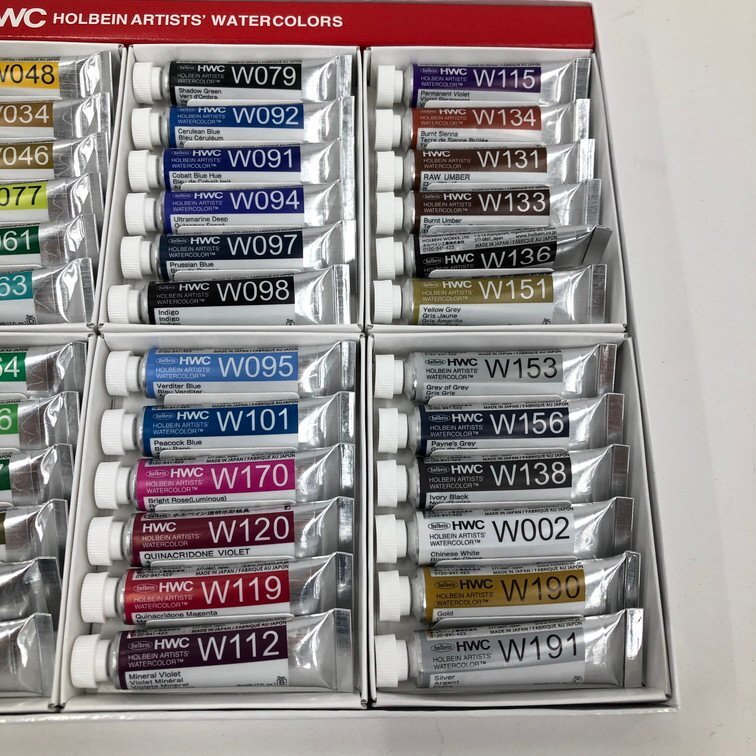 ホルベイン 透明水彩絵具 5ml 48色 HWC W409 【CDAL0031】の画像9