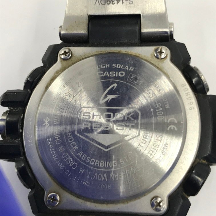 CASIO カシオ G-SHOCK Gスチール 不動品 5513 GST-B100 【CDAL4030】の画像5