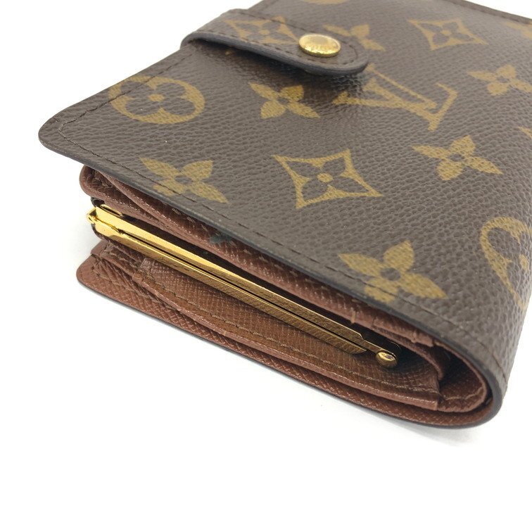 LOUIS VUITTON ルイ・ヴィトン モノグラム ポルトモネビエヴィエノワ M61663 SD1004 二つ折り財布【CDAM7068】の画像3