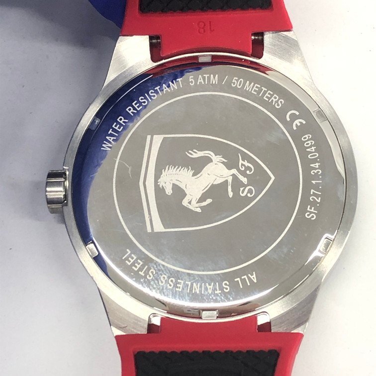 Ferrari フェラーリ 腕時計 SF.27.1.34.0499 スクーデリア【CDAM6002】