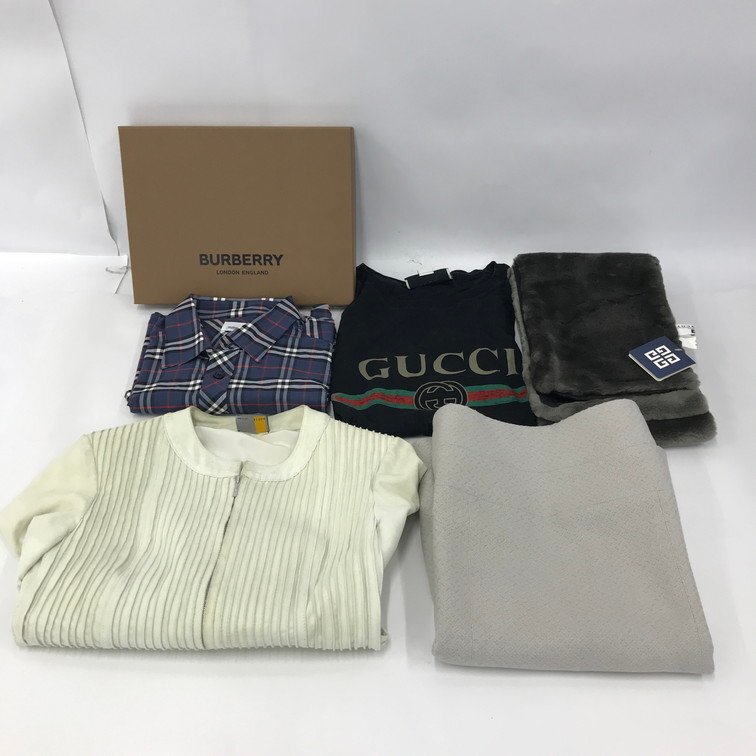 レディース 衣服 5点 おまとめ BURBERRY/GUCCI/FENDI/GIVENCHY【CDAM5002】の画像1